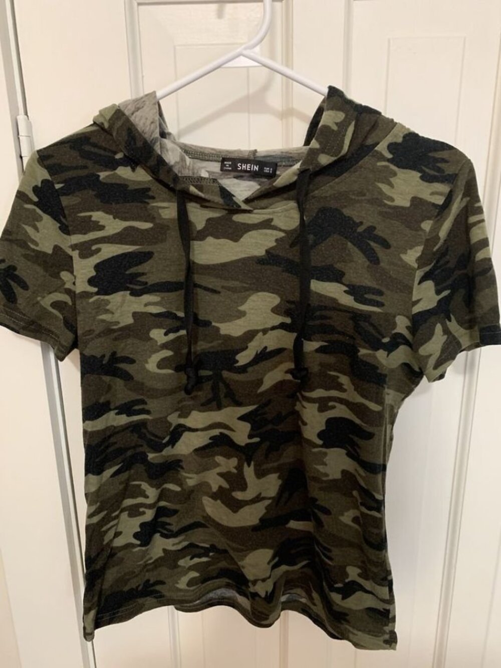 SHEIN Camo Military Hoodie